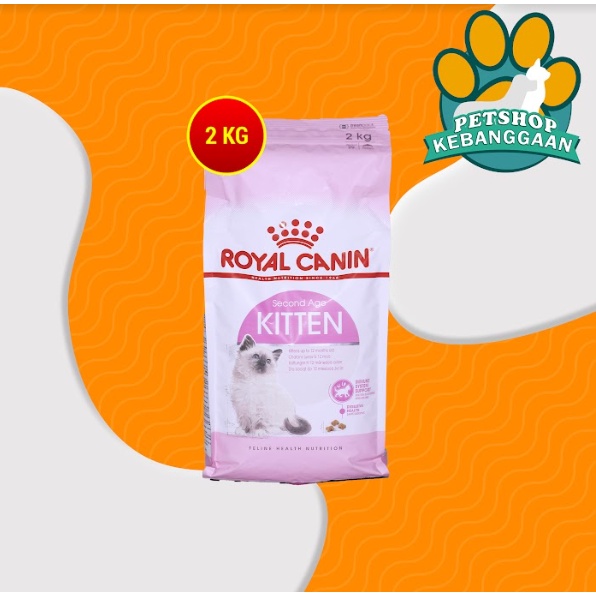 Makanan Kucing Premium Cat Food Royal Canin Kitten 36 2 Kg RC Anakan