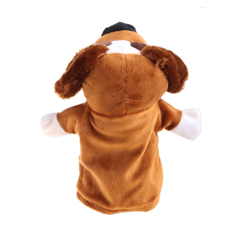 Mary Lovely Hand Puppet Role Untuk Bermain Gambar Hewan Fidget Pretend Story Telling Prop
