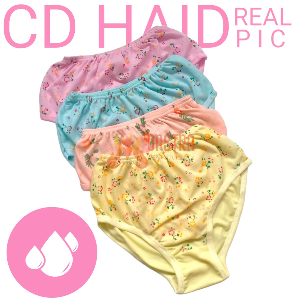 Monstra CD Haid Wanita Celana Dalam Menstruasi ukuran Jumbo mudah dicuci Perempuan Dewasa