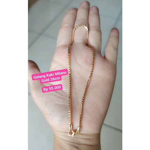 Aksesoris OSD Gelang Kaki GK01 Tembaga Olla Shopping Depok