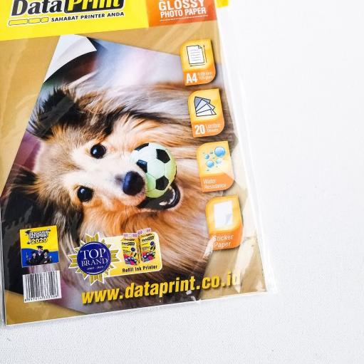 

Kertas Stiker / Data Print Sticker Glossy Photo Paper 135 gsm A4