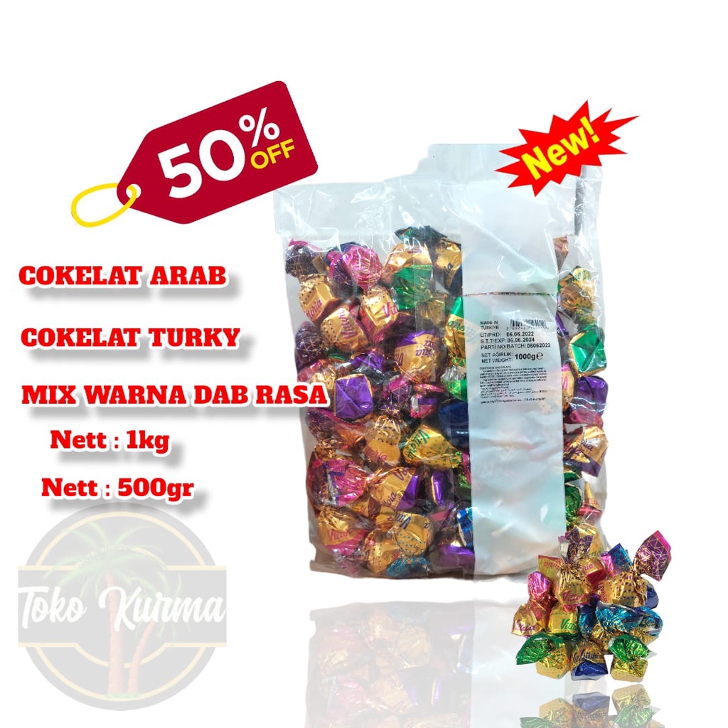 

Coklat ARAB/TURKY,Cokelat TRUFFLE MIX/CAMPUR 1kg