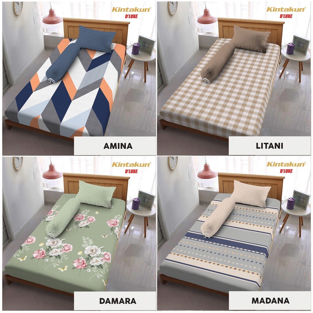 Kintakun Sprei D'Luxe SUPER SINGLE Size Nirmana Edition Uk. 100x200