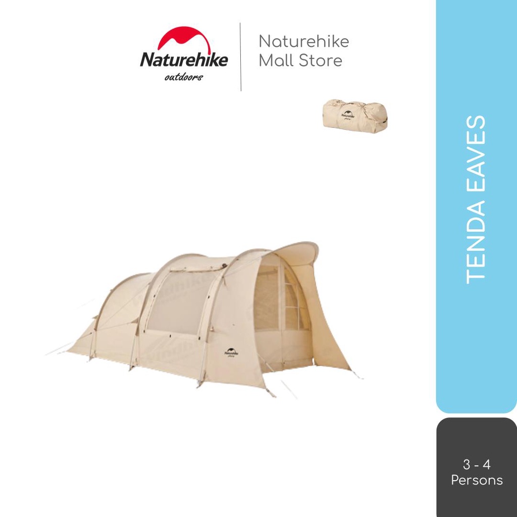 TENDA COTTON EAVES / TUNNEL / CAMPING / GLAMPING NATUREHIKE NH22ZP010