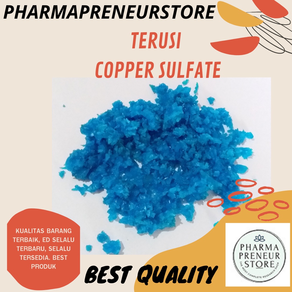 COPPER SULFATE / KOPER SULFAT 500 GRAM DAN 1000 GRAM BEST QUALITY