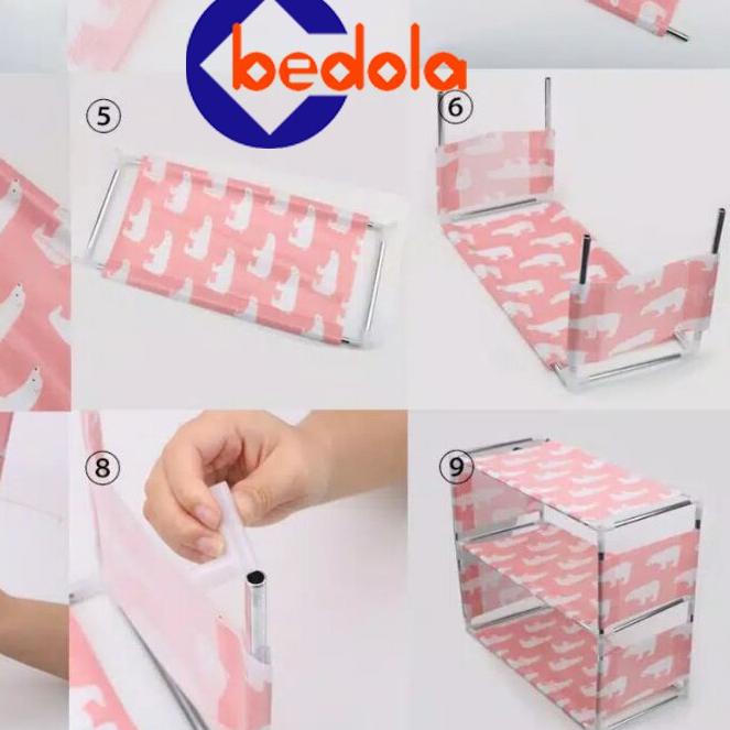 Bedola Rak sepatu tempat sepatu portable