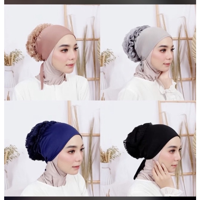 CIPUT TURKI CEPOL RENDA/INNER HIJAB CEPOL RENDA SUPER PREMIUM