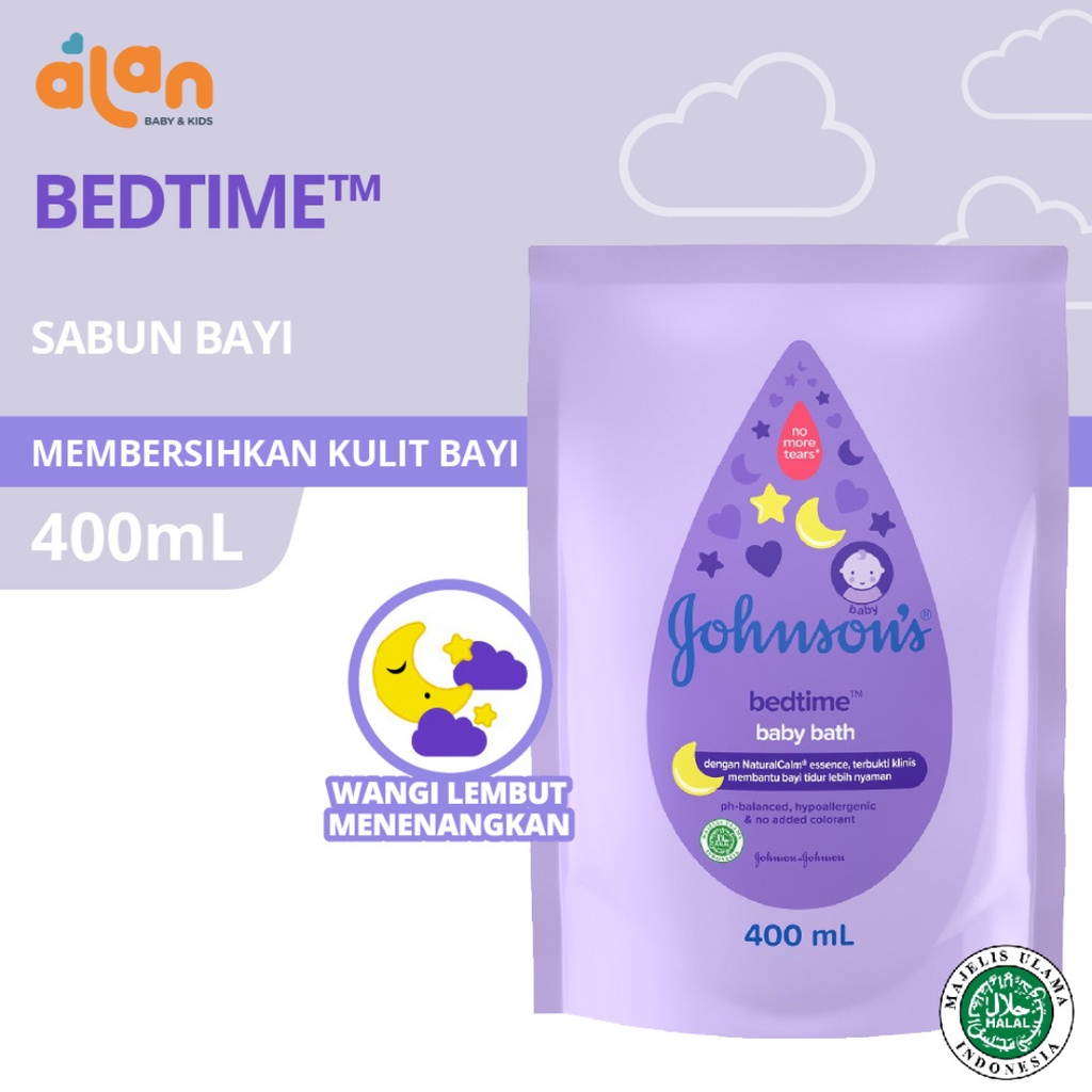 Johnson's Baby Bath All Variant Refill 375ml dan 400ml