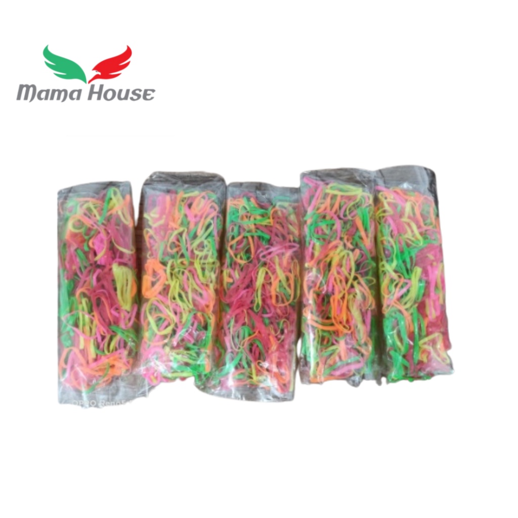 [MH] Karet Jepang Jumbo Warna Warni  Isi 100 Pcs Perbungkus
