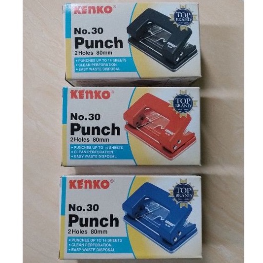 

Punch/Pelubang Kertas Kenko No. 30