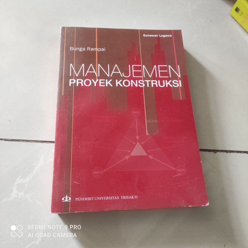 Jual Buku Bunga Rampai Manajemen Proyek Kontruksi Oleh Gunawan Logawa Shopee Indonesia