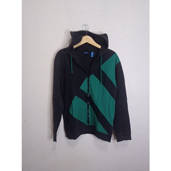 Jaket zipper hoodie adidas EQT