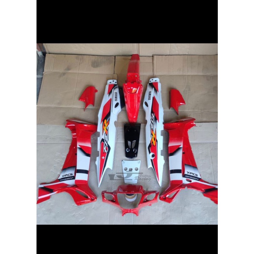 cover body bodi halus f1zr fizr MERAH PUTIH fullset bodi halus fiz r f1zr