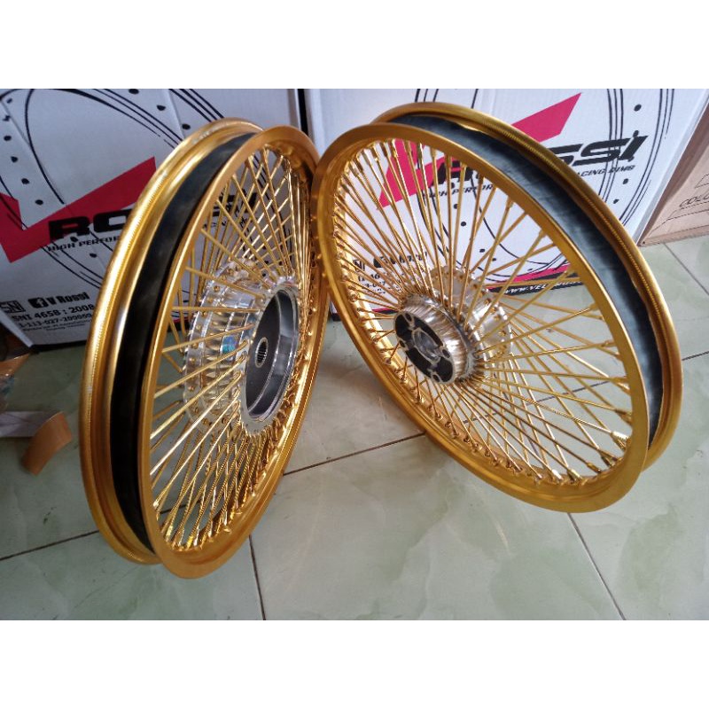 velg jari-jari Mio m3/Mio GT 125 stel rapat/jari seribu Ring 17 x140/140