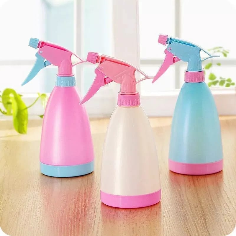 Botol Semprot 500ml / Sprayer Semprotan Burung Tanaman Hewan Kaca / Bottle Trigger Candy Color Serbaguna