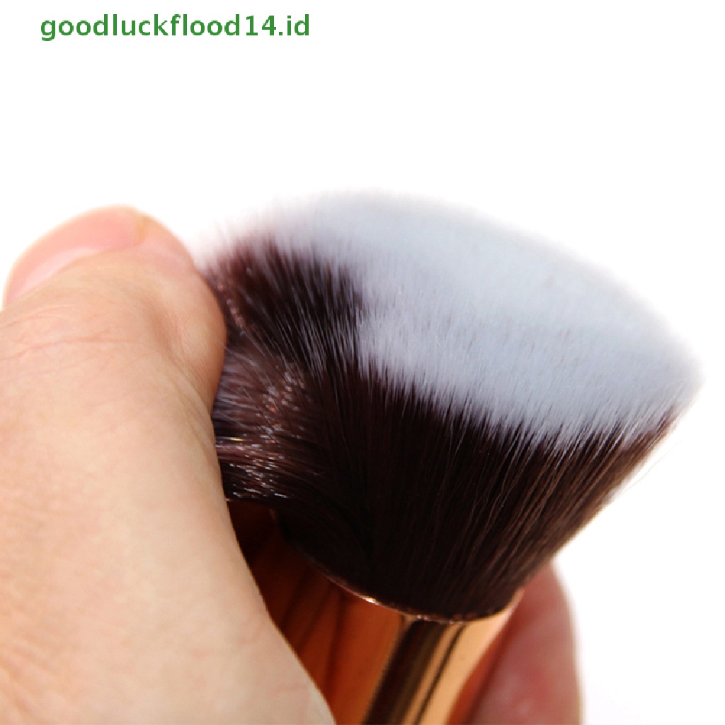 (GOOGFOUR) 1pc Brush Kabuki Flat TOP Untuk Makeup / Kosmetik Wanita