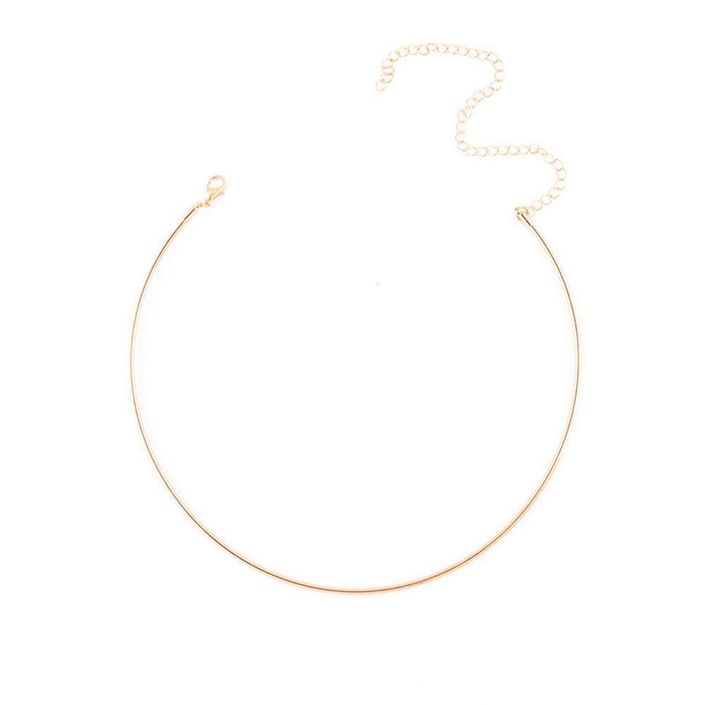 Needway Choker Perhiasan Menawan Open Cuff Charming Lady Chain