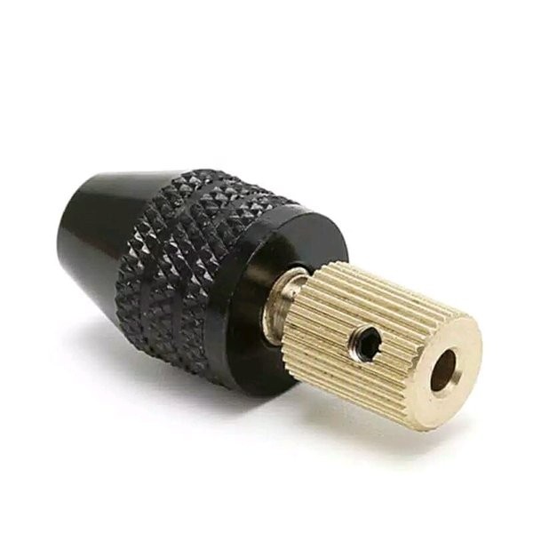 MURAH Keyless Chuck Collet Mini Drill Kepala Bor Dinamo Motor DC
