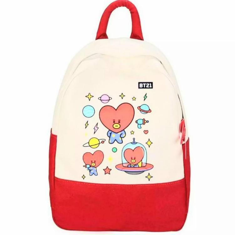 PTM-tas ransel anak karakter bt21-ransel anak sekolah sd