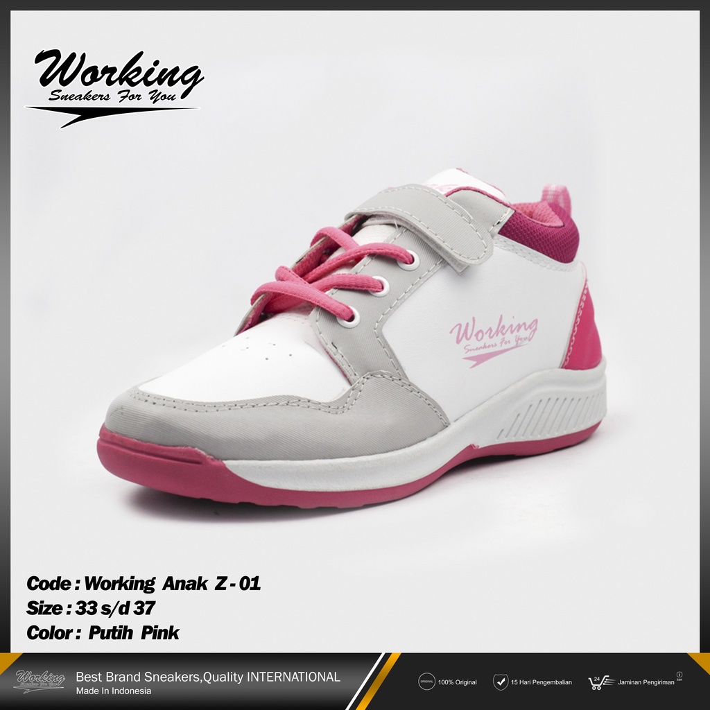 Sepatu Sneakers Anak Perempuan/Wanita Sepatu Anak Wanita Sport Formal Kasual Sekolah