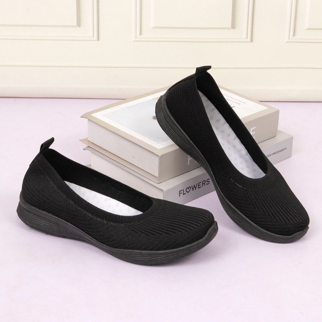 Sepatu Slip On Wanita Import A02 Sepatu Wanita  Premium Quality