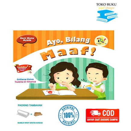 Buku anak pintar: Ayo, Bilang Maaf - seri kata ajaib....