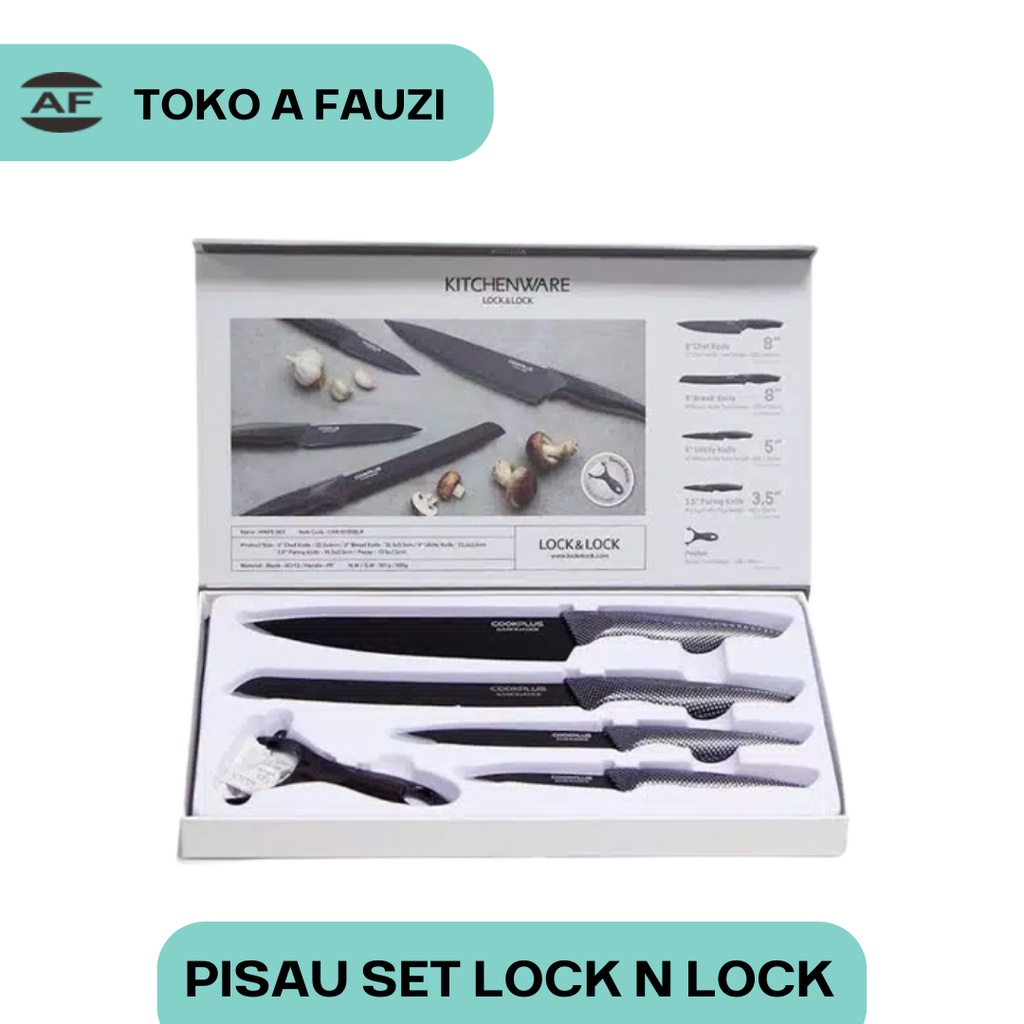 PISAU SET LOCK N LOCK