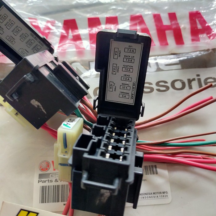 Box Sekering-Rumah Sekring Aerox 155 Vva B65 Tanpa Sekering.