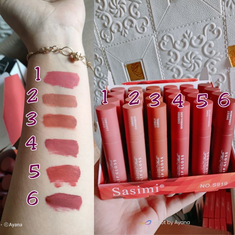 LIPCREAM SASIMI MATTE