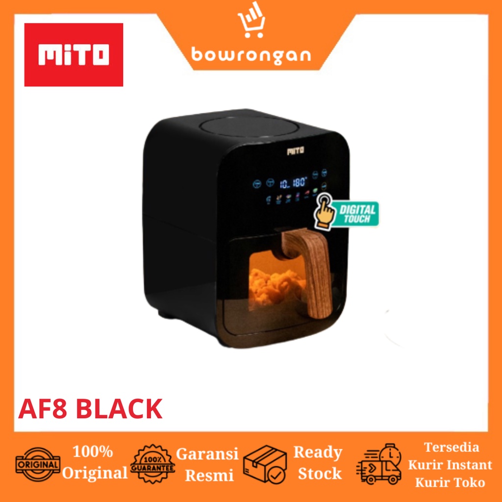 Mito Air Fryer AF8 Crystal Series