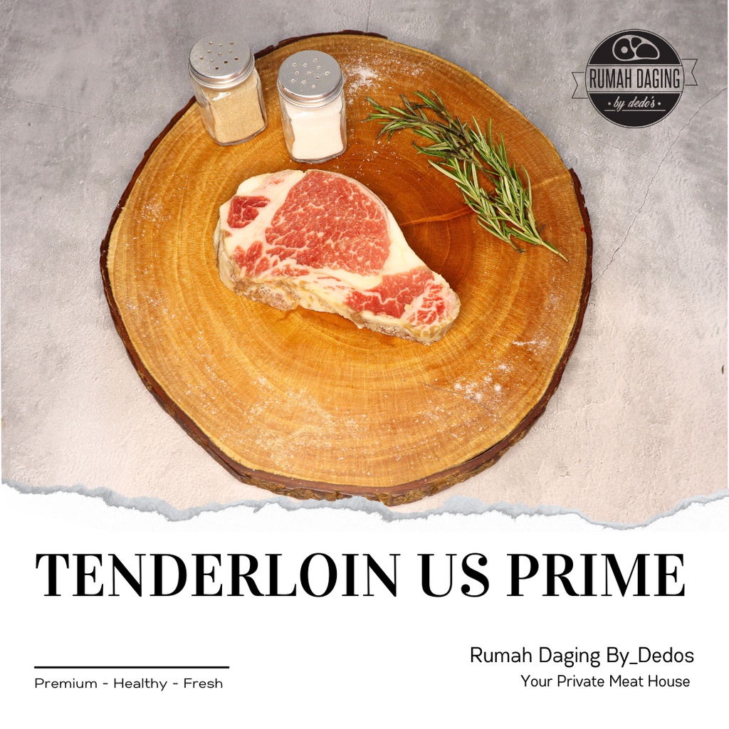 TENDERLOIN US PRIME 150gr | DAGING STEAK TENDERLOIN US