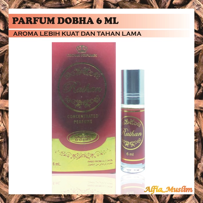 Parfum Saad Sofa Non Al kohol Dobha 6 ML Roll On