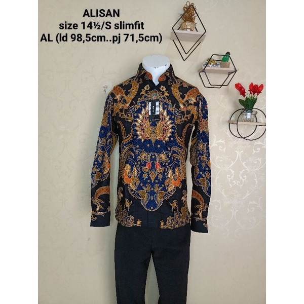 kemeja batik alisan