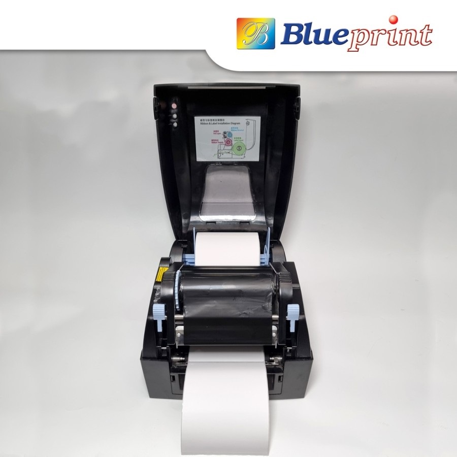 Blueprint TR110 Printer Label Thermal Barcode Harga Sticker Olshop ( USB + Serial + LAN )