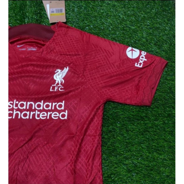 Setelan Jersey Liverpoolll Home Away 2022 2023 Grade Ori Import Baju Sepak Bola Pria