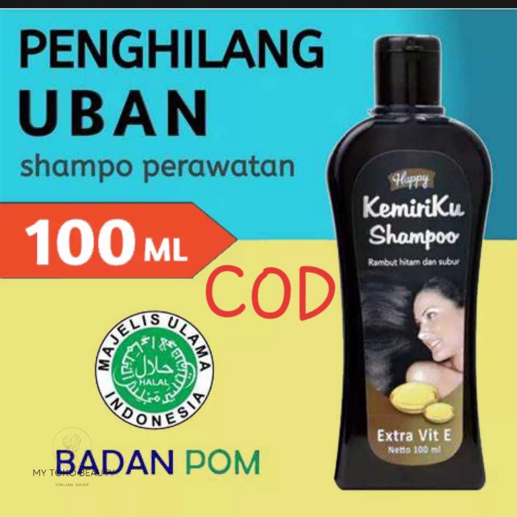 TERLARIS - KEMIRIKU SHAMPO BPOM - SHAMPO KEMIRIKU PENGHILANG UBAN - PERAWATAN RAMBUT RONTOK - SHAMPO