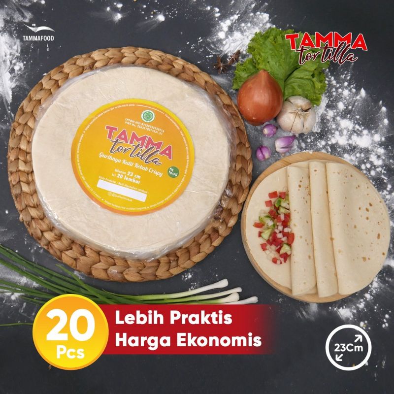 Tamma Tortilla Kulit Kebab 23cm