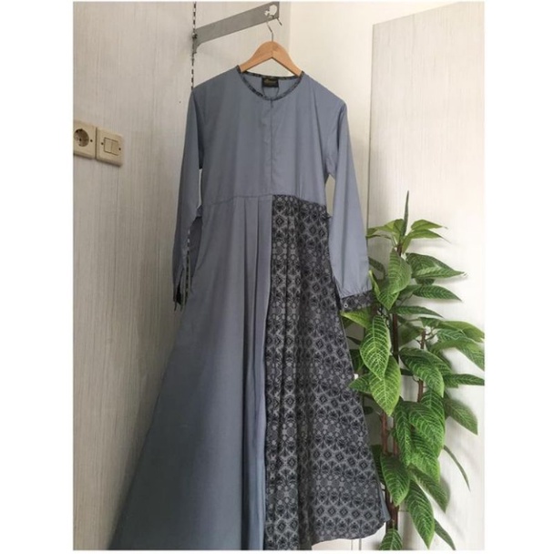 Gamis Batik Michan Gamis Dewasa Baju Muslim Syari Gamis Syari Gamis Hilya Michan Baju Muslim Motif B