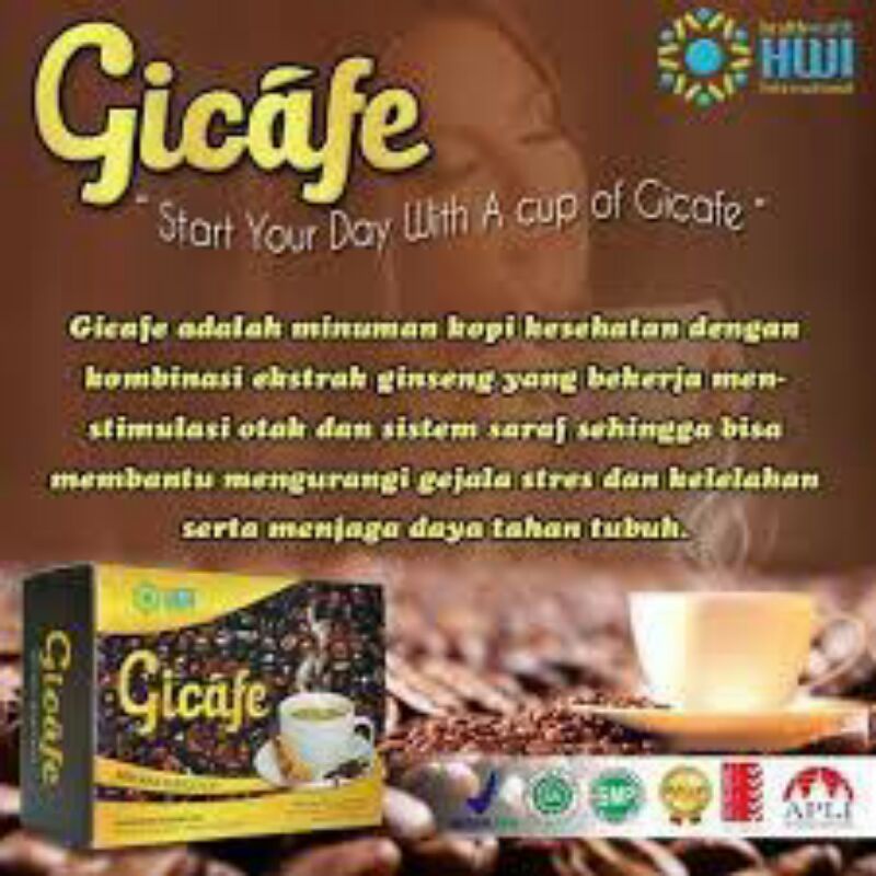 

GICAFE Kopi Gingseng