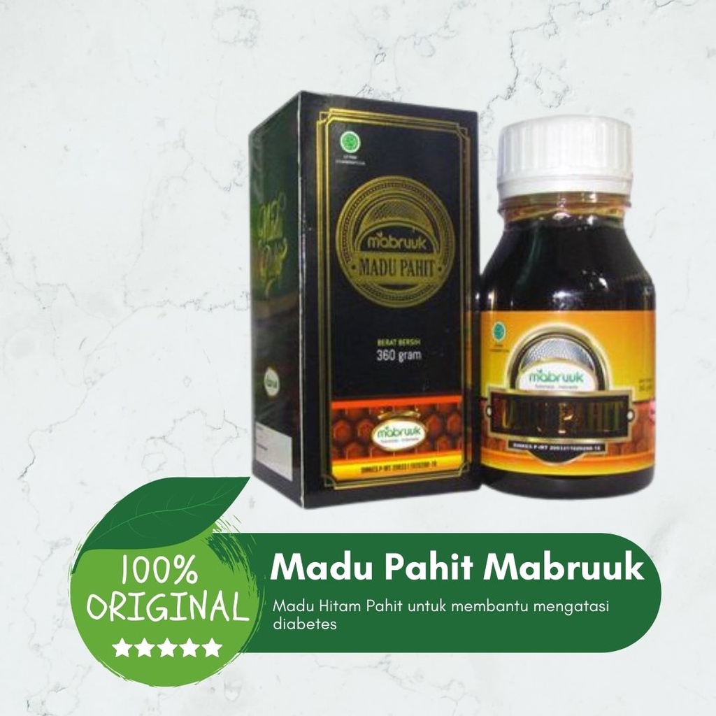 

MADU HITAM PAHIT MABRUUK MADU DIABETES