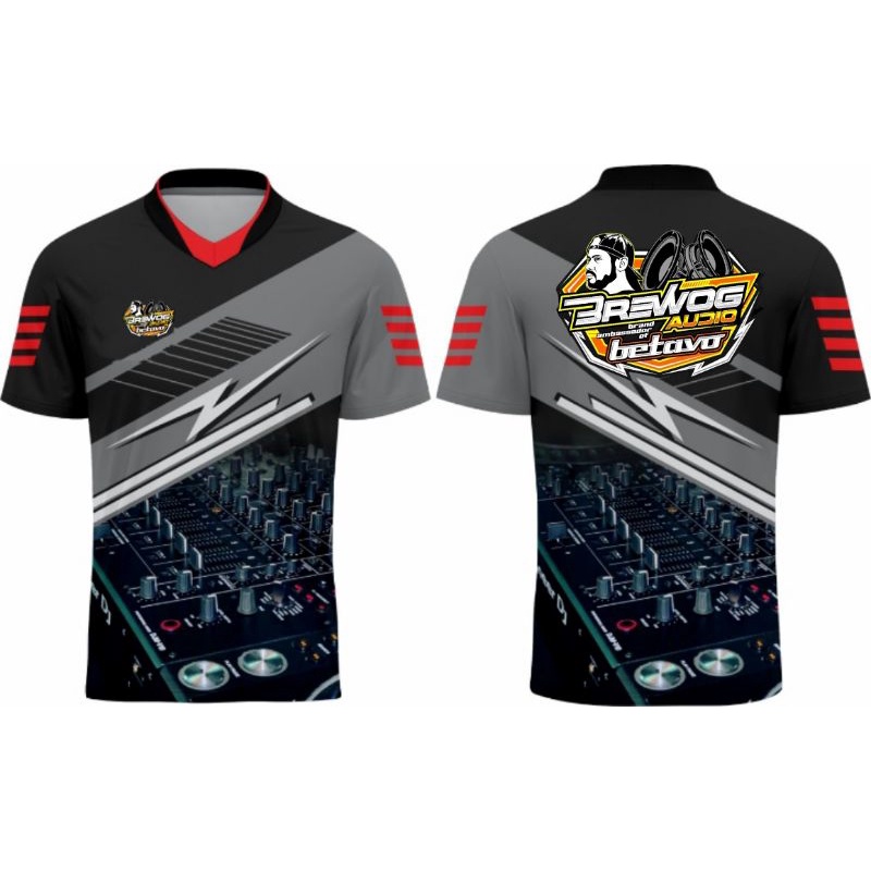 JERSEY KAOS SOUND BREWOG AUDIO NEW)sound balap