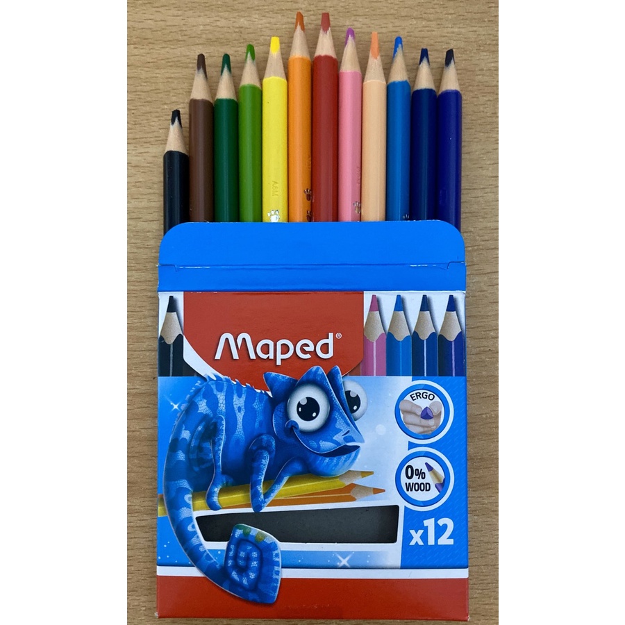 

Maped Color Pencil Mini 12W / Pensil Warna Maped 12 mini