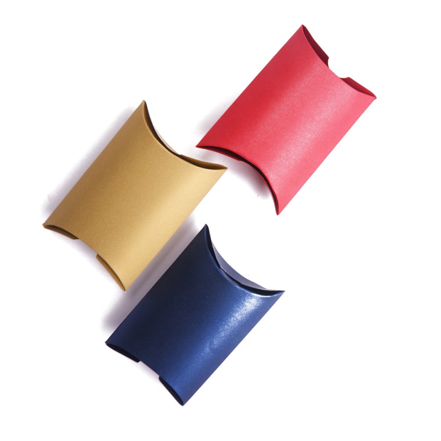 

10 pcs Pillow Pack Color Full Kemasan Souvenir Pillow Box Packaging Hampers Baju Bayi Ukuran 8x11 cm