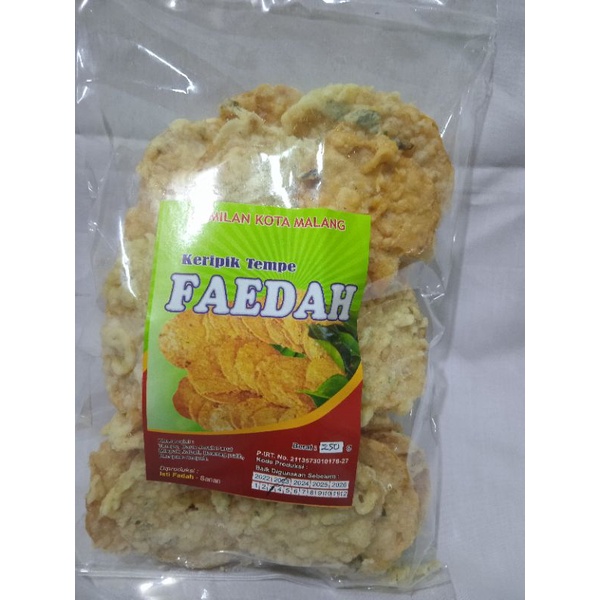 

FAEDAH KERIPIK TEMPE KHAS MALANG 250GR