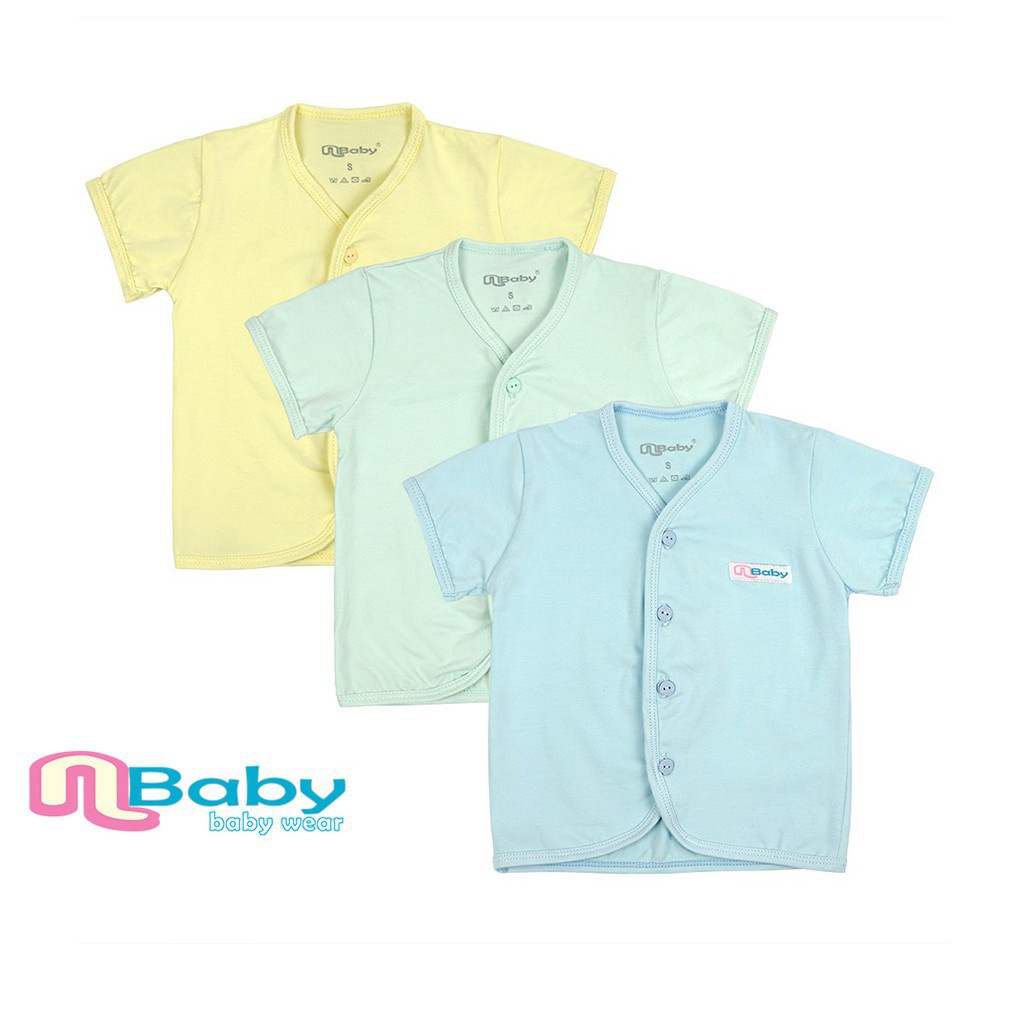 Nbaby Set 3 Baju soft &amp; Comfortable 3226 / 3229 - Setelan Baju Anak Nbaby