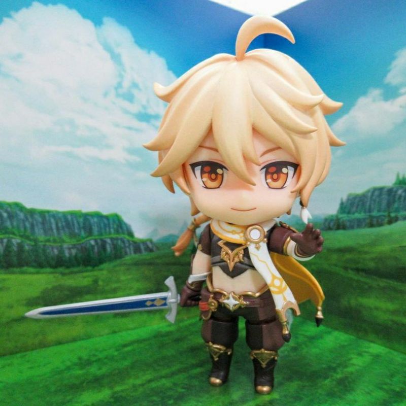 Mini Figure Aether Traveler Genshin Impact Nendoroid 1717 Original