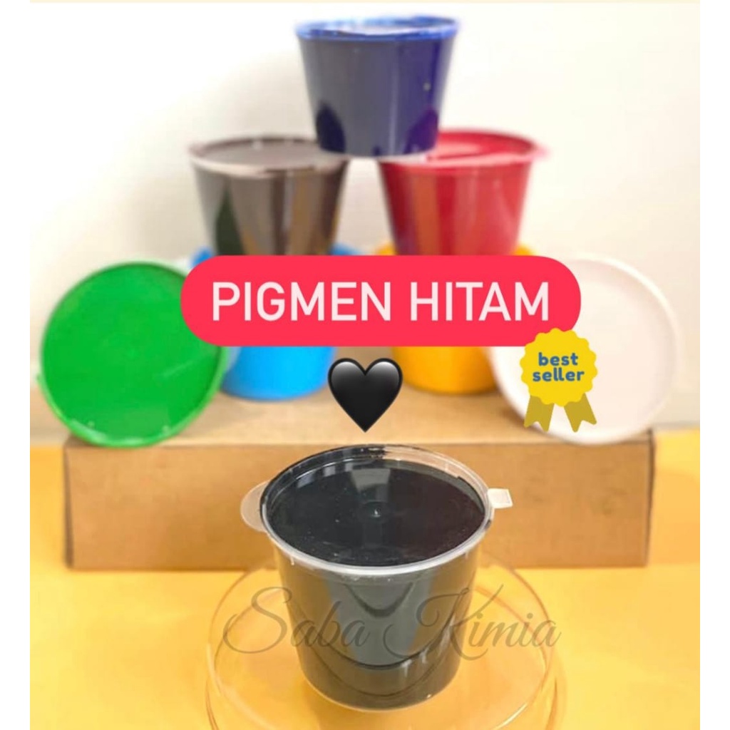 Warna Resin / Pigmen Warna Hitam 1 Ons