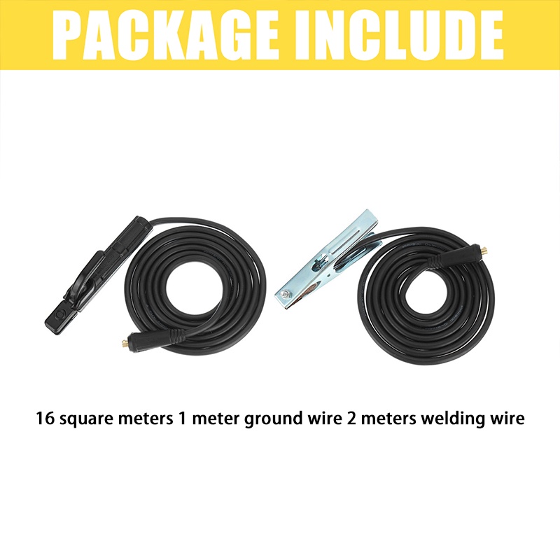 【3 Meter】Welding Cable Set/Tang Las Kabel Las Set/Stang Las Set