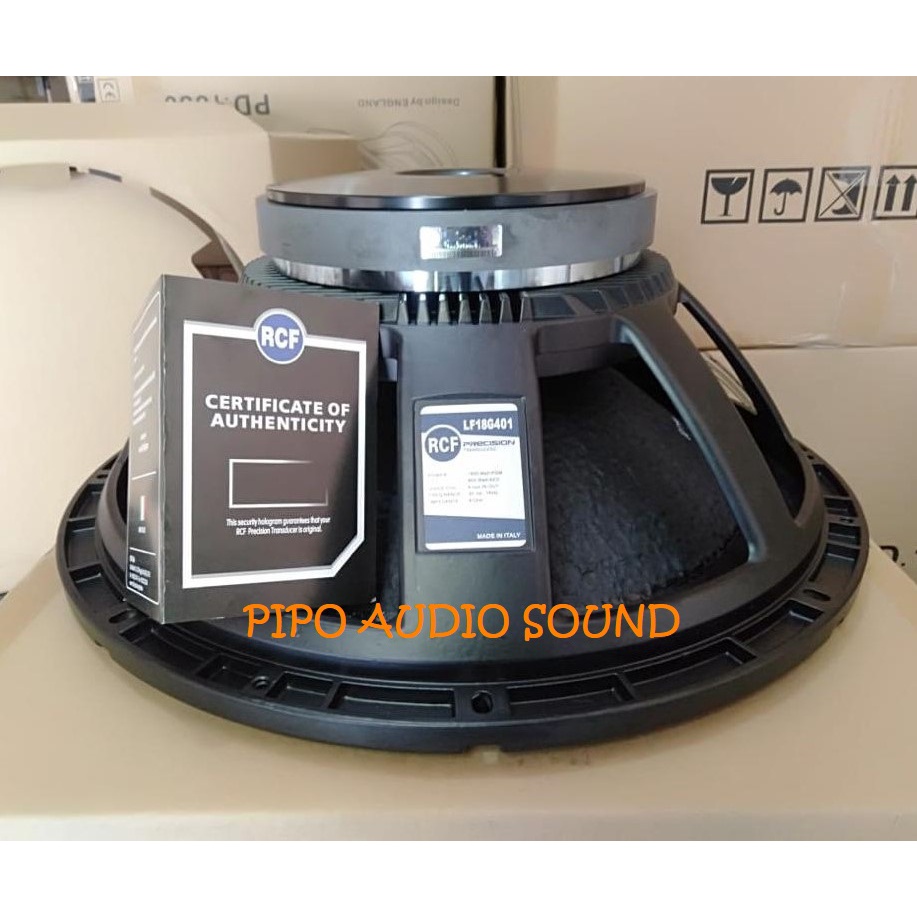 Komponen speaker RCF LF18G401 M/RCF LF18G401 M 18 inch