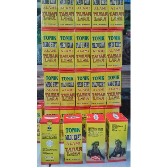 

Tonik Madu Kuat 5x Tahan Lama Asli (Ori) Herbal Tanpa Efek Samping